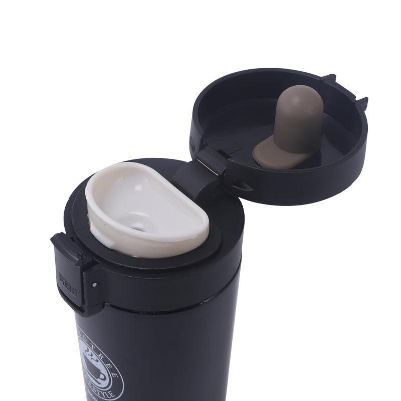 Thermo Kaffee-Becher mit Sicherheits Verschluss - yourbottle