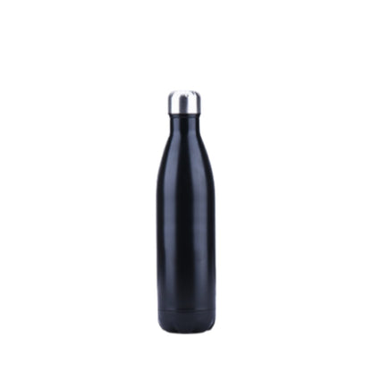 yourbottle® Edelstahl Thermosflasche Coké Schwarz in 350ml/500ml/750ml/1000ml