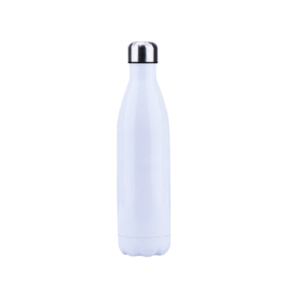 yourbottle® Edelstahl Thermosflasche Coké Weiß in 350ml/500ml/750ml/1000ml