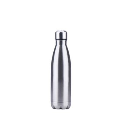 yourbottle® Edelstahl Thermosflasche Coké Silber in 350ml/500ml/750ml/1000ml