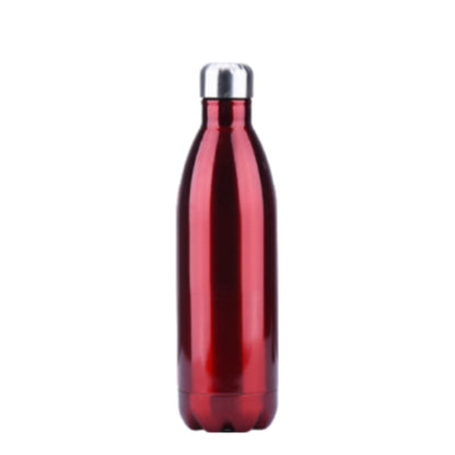 yourbottle® Edelstahl Thermosflasche Coké Rot in 350ml/500ml/750ml/1000ml