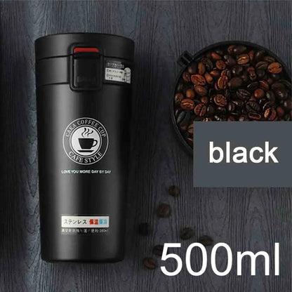 Thermo Kaffee-Becher mit Sicherheits Verschluss - yourbottle