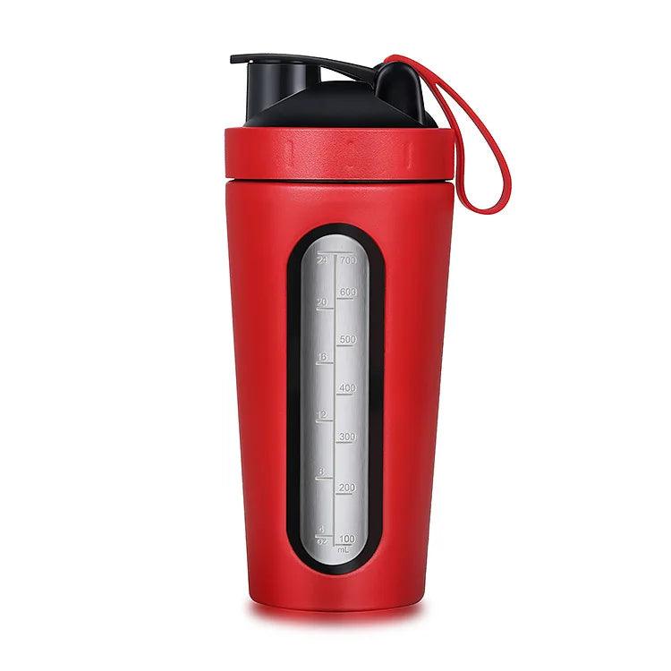 700ml Premium Edelstahl Shaker inklusive Mixball - yourbottle