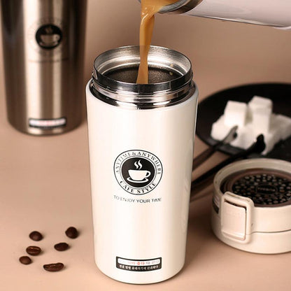 Thermos Kaffee-Becher 380ml mit speziellem Mundstück - yourbottle